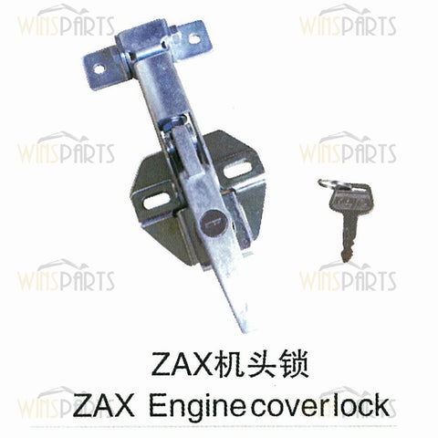 Bloqueo de la cubierta del motor ZAX200 CATCH ASSY Compatible con piezas de excavadoras Hitachi