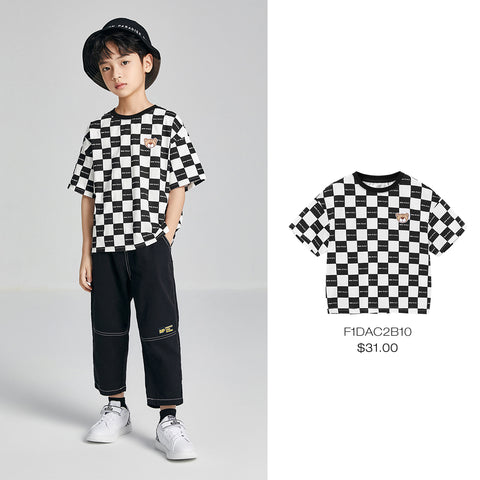 chess pattern t shirt