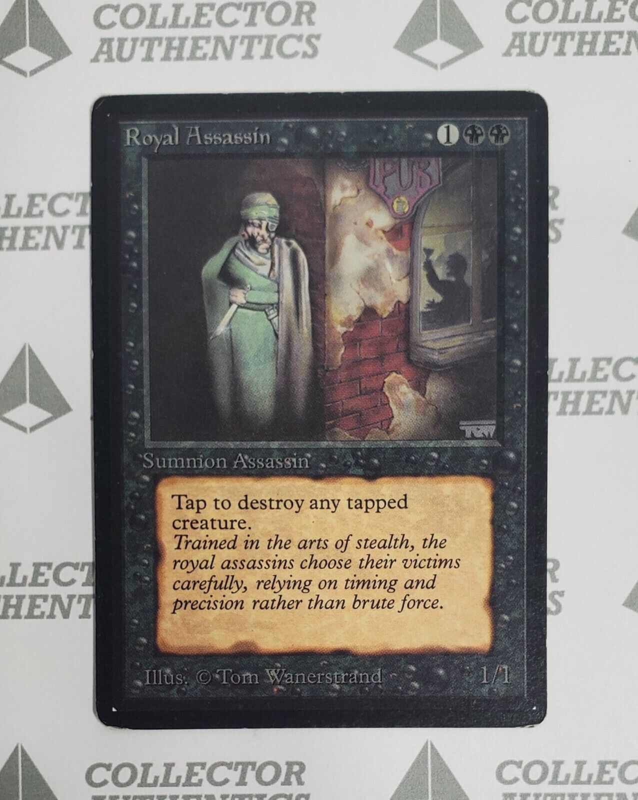 Magic the Gathering Beta Edition Royal Assassin Lightly Played