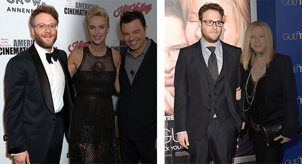 Seth Aaron Rogen with friends, the vest played a very obvious role