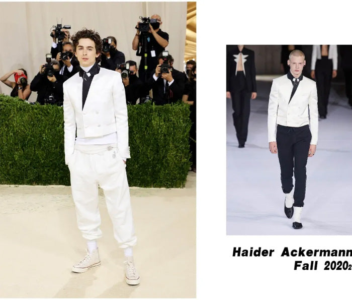 Timothée Chalamet 2021 Met Gala Men's Dresses Big Roundup