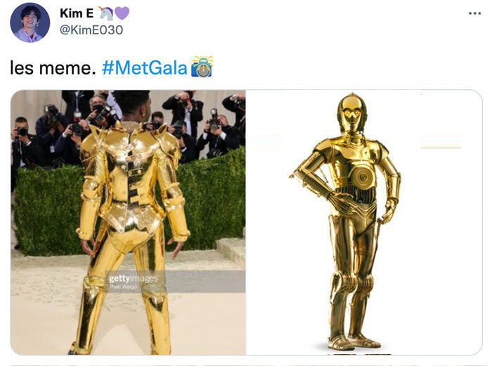 Lil Nas X 2021 Met Gala Men's Dresses Big Roundup