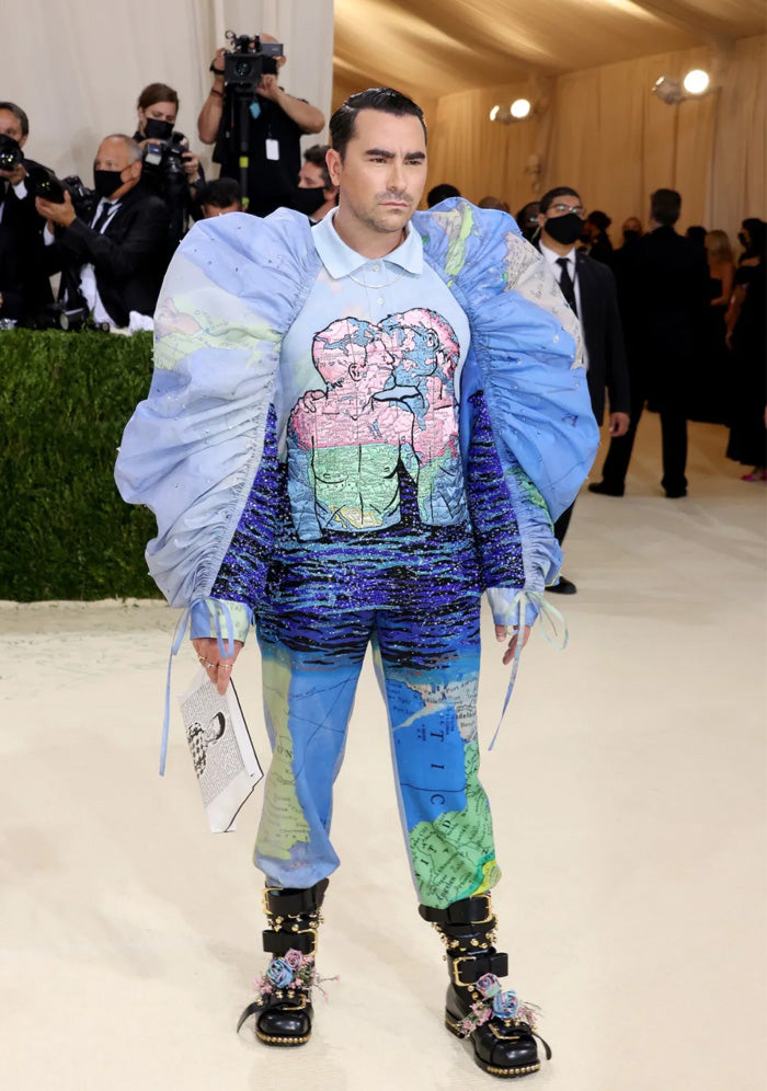 Dan Levy 2021 Met Gala Men's Dresses Big Roundup