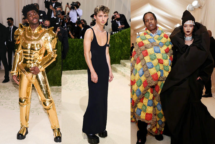 2021 Met Gala Men's Dresses Big Roundup