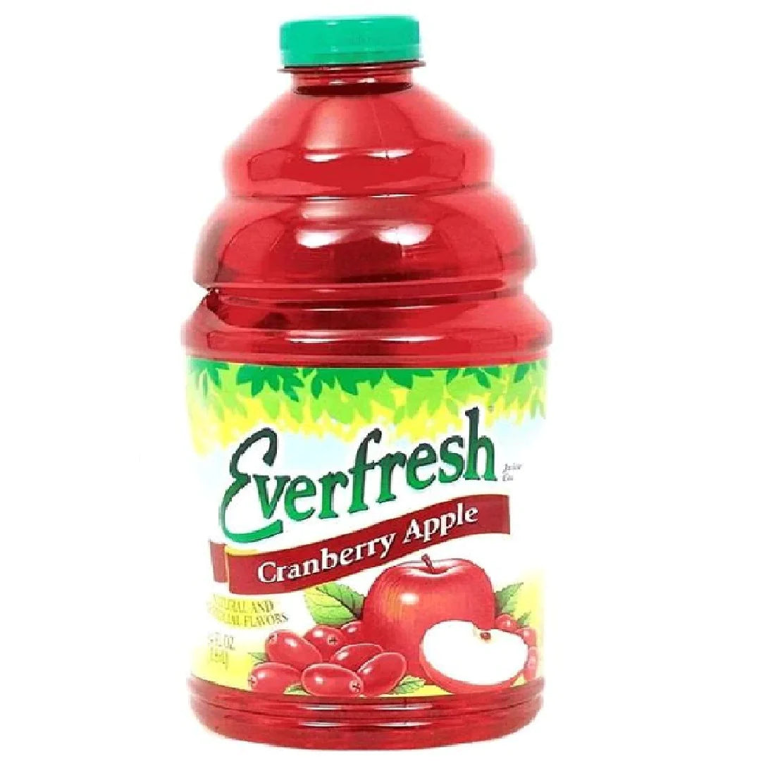 Everfresh Cranberry Apple Juice 64oz 6 Count