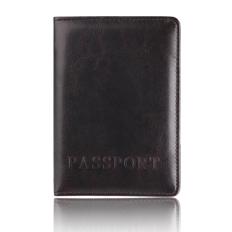 PU leather Passport Clip, ID Card Holder Customisable