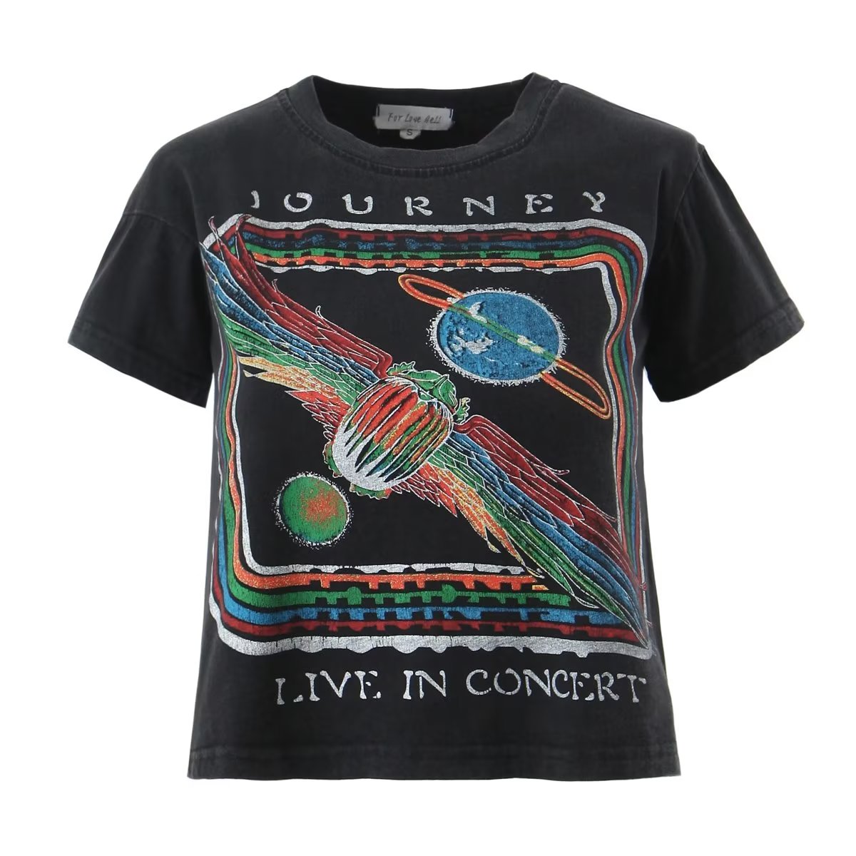 Planet Travel Printed T Shirt