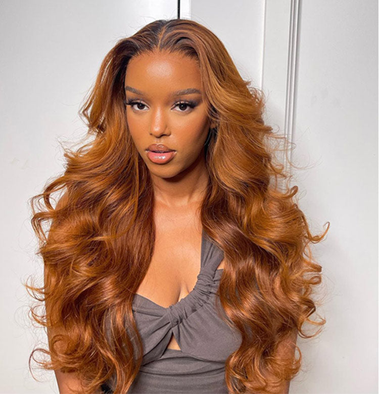 Ombre-farbene Perücke