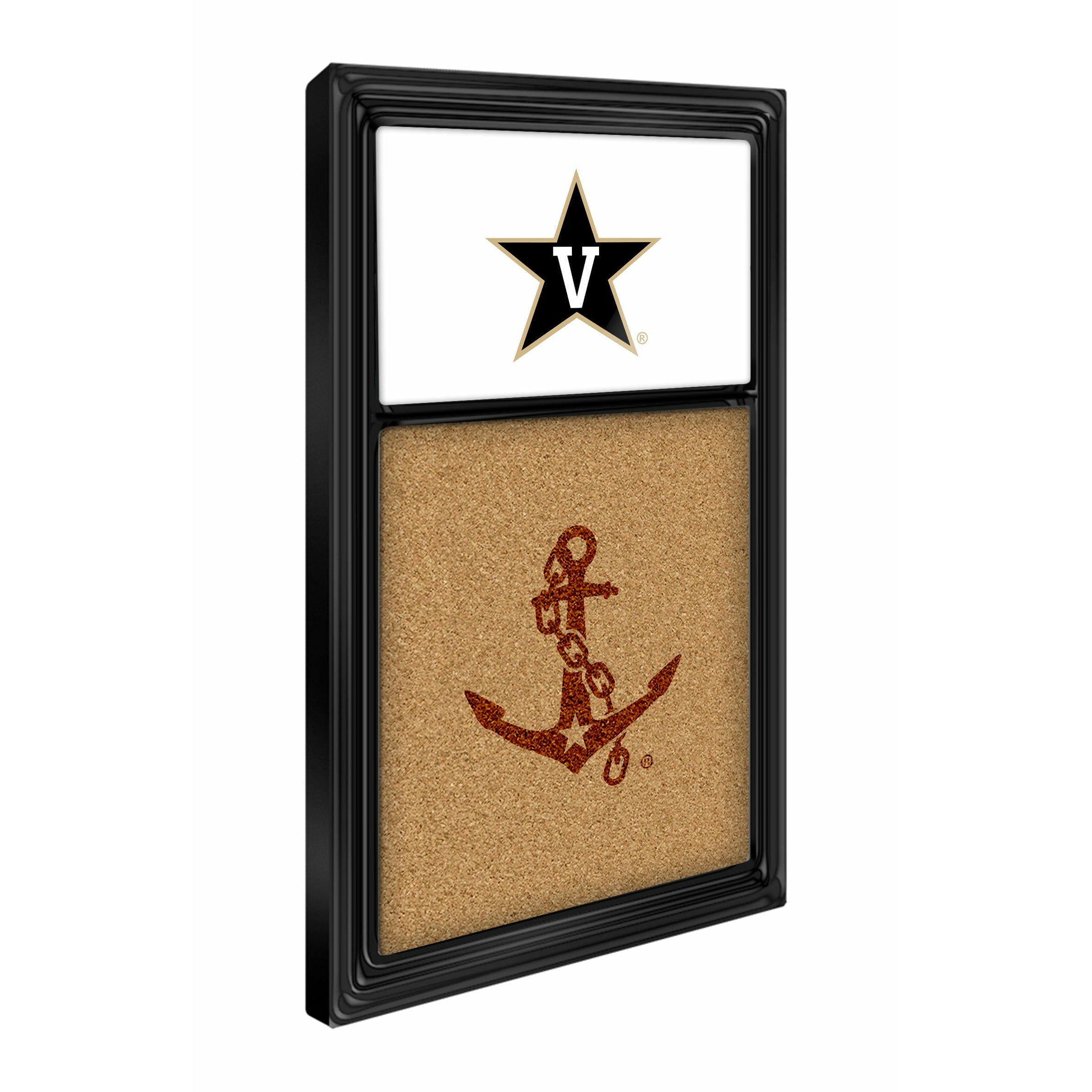 Vanderbilt Commodores: Dual Logo - Cork Note Board