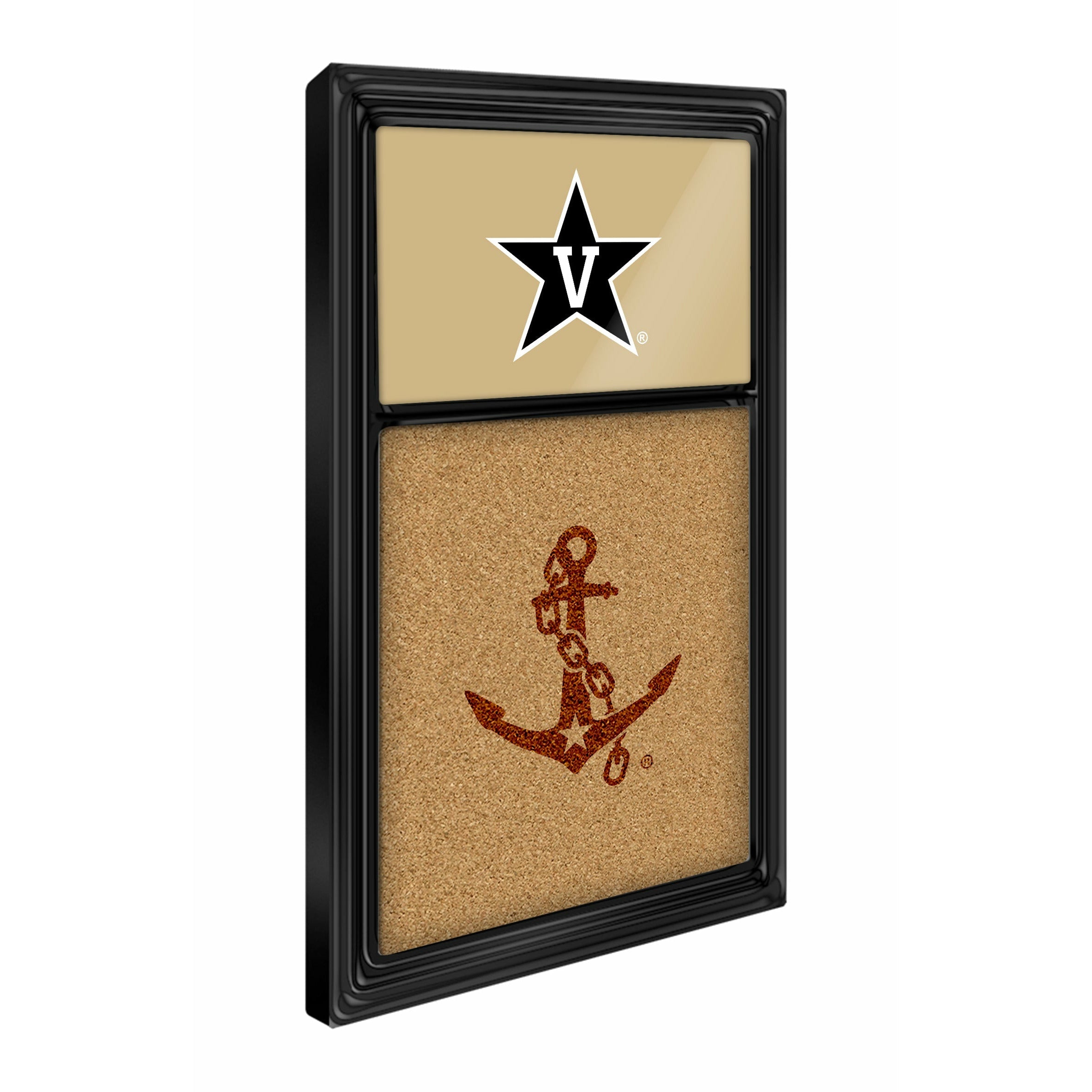 Vanderbilt Commodores: Dual Logo - Cork Note Board