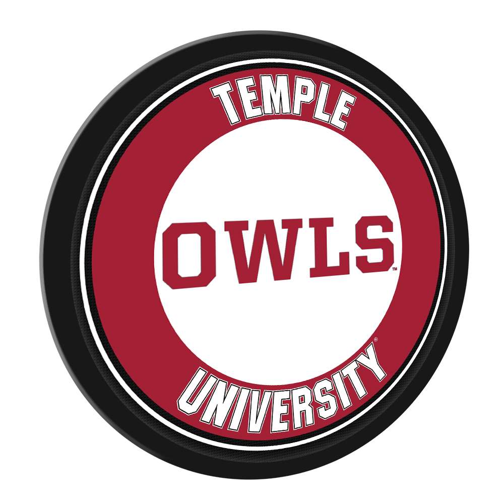 Temple Owls: Owls - Modern Disc Wall Sign