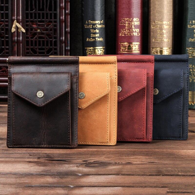 Federico Cow Leather Money Clip Wallet RFID