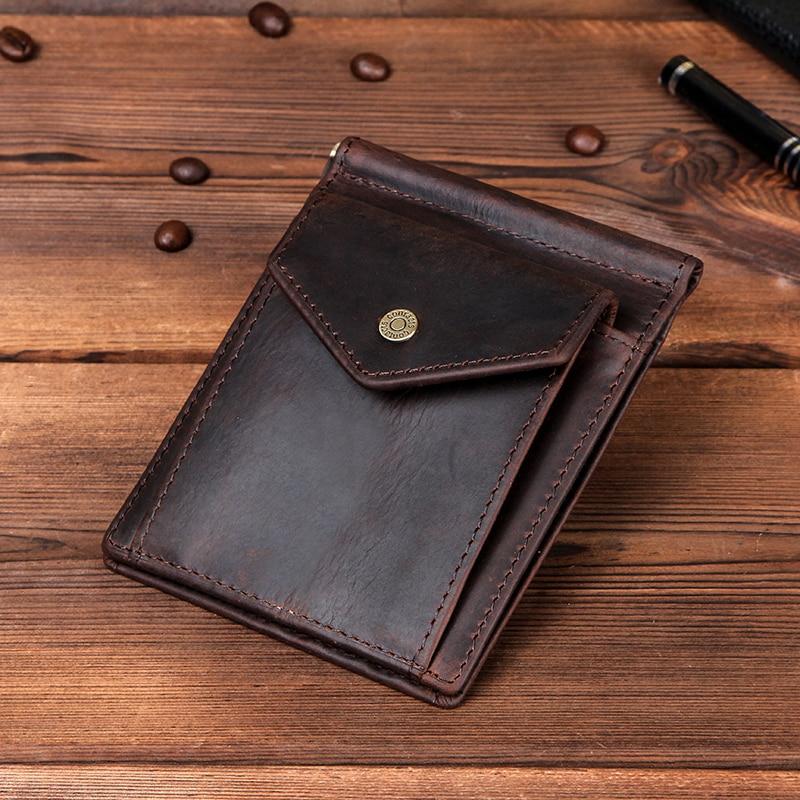 Federico Cow Leather Money Clip Wallet RFID