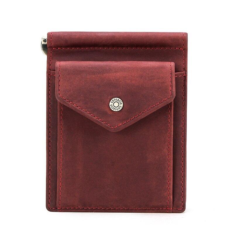 Federico Cow Leather Money Clip Wallet RFID