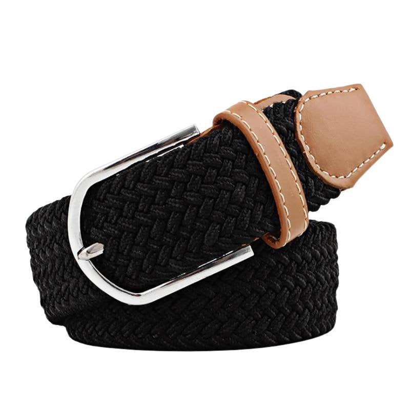 Giuseppe Braided Solid Elastic Belt