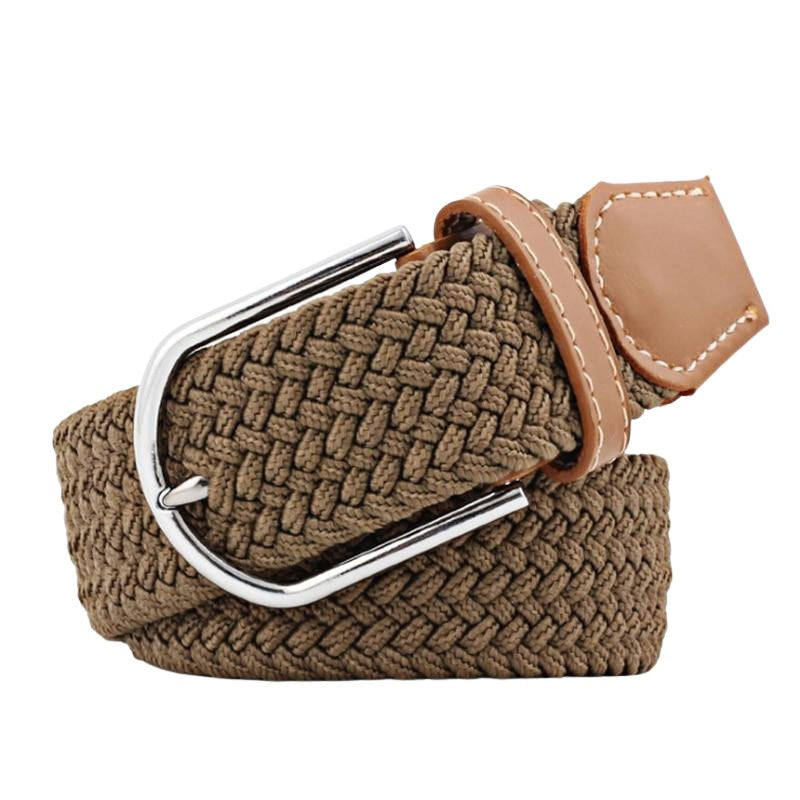 Giuseppe Braided Solid Elastic Belt