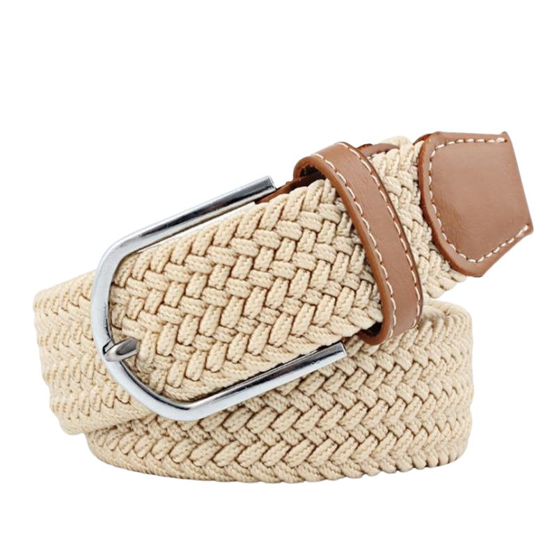 Giuseppe Braided Solid Elastic Belt