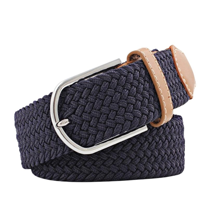 Giuseppe Braided Solid Elastic Belt