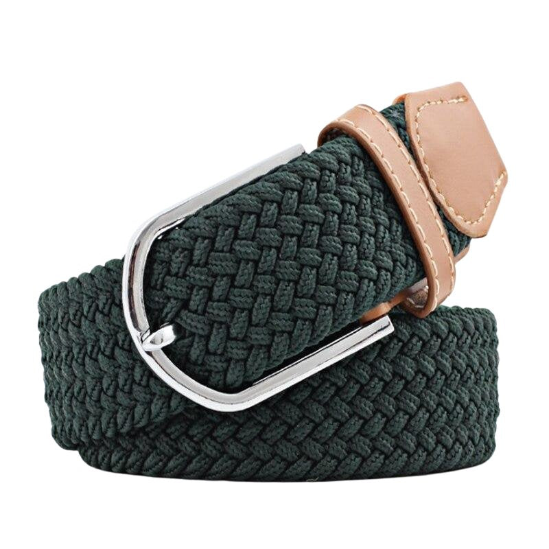 Giuseppe Braided Solid Elastic Belt