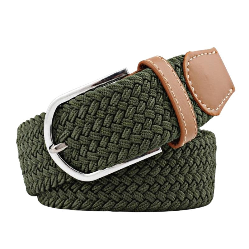 Giuseppe Braided Solid Elastic Belt