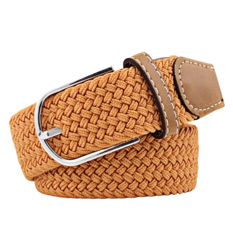 Giuseppe Braided Solid Elastic Belt