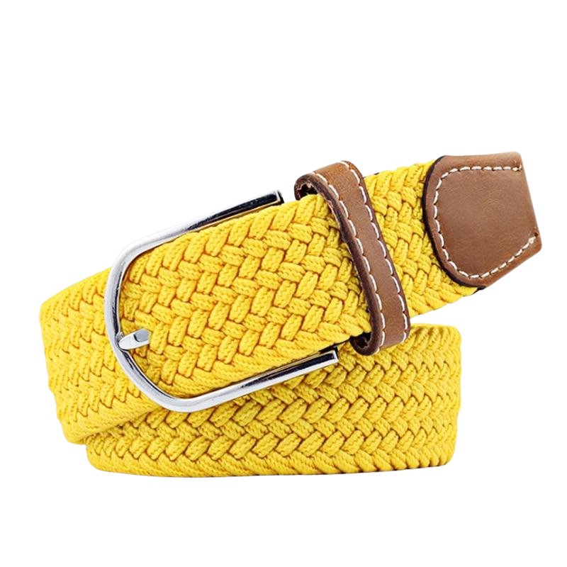 Giuseppe Braided Solid Elastic Belt