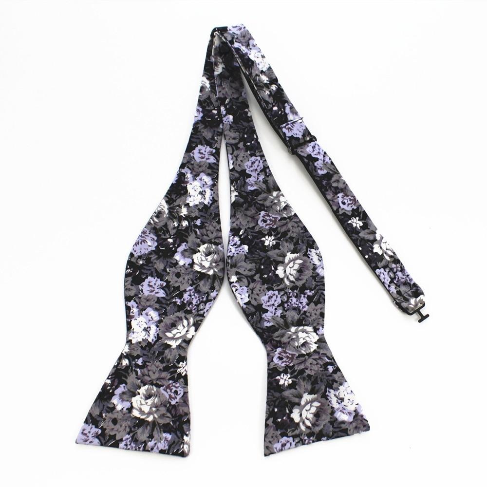 Paisley Cotton Self-Tie Bow Tie