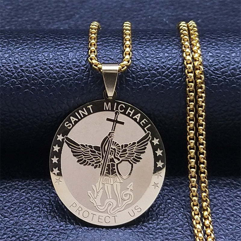 Seal of The Seven Archangels Talisman Medallion Pendant