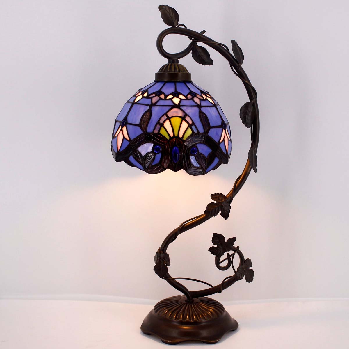 Werfactory® Tiffany Table Lamp 8 Inch Werfactory® Tiffany Table Lamp 8 Inch