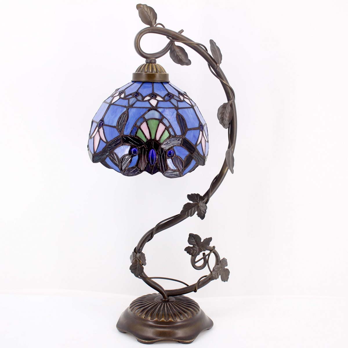 Werfactory® Tiffany Table Lamp 8 Inch Werfactory® Tiffany Table Lamp 8 Inch
