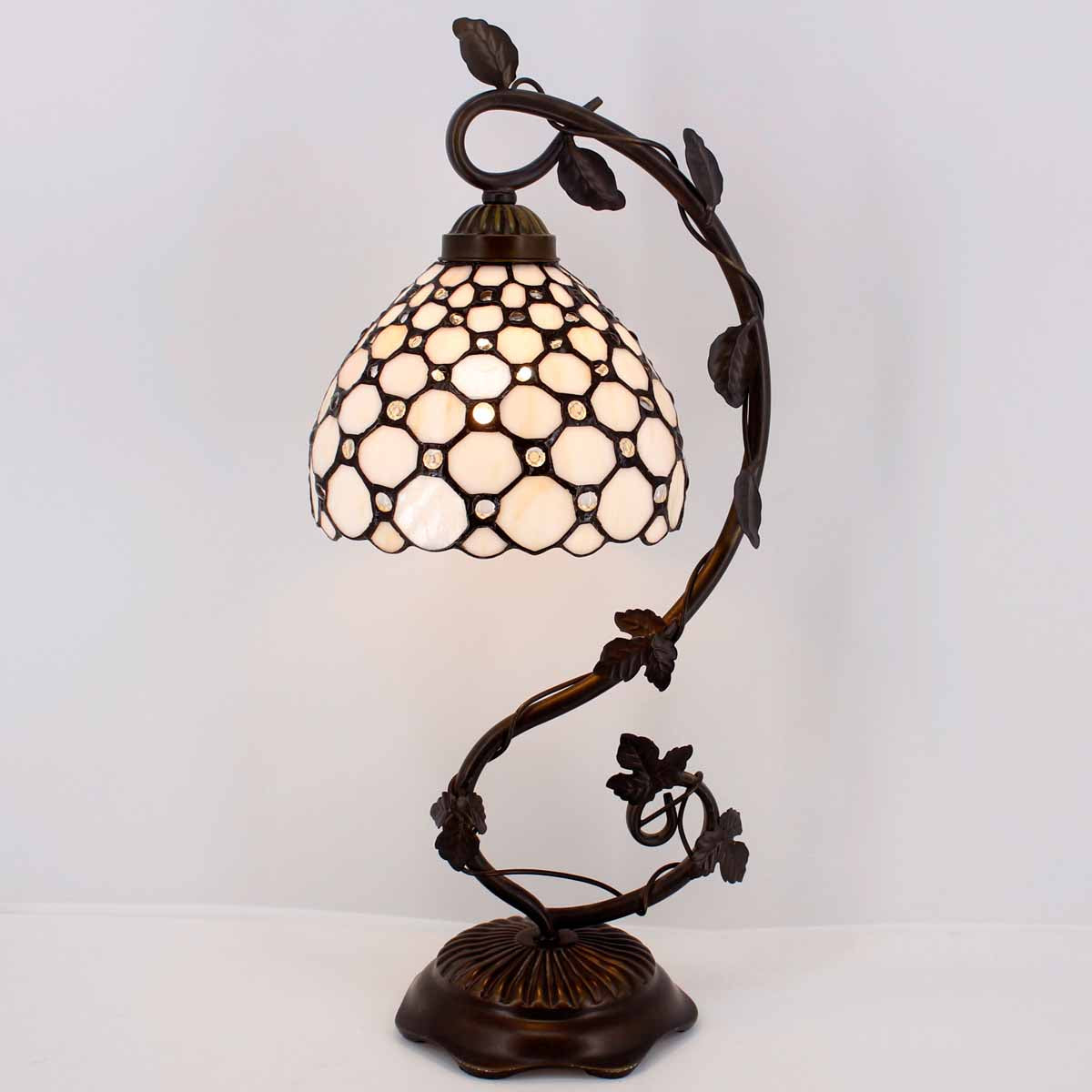 Werfactory® Tiffany Table Lamp 8 Inch Werfactory® Tiffany Table Lamp 8 Inch