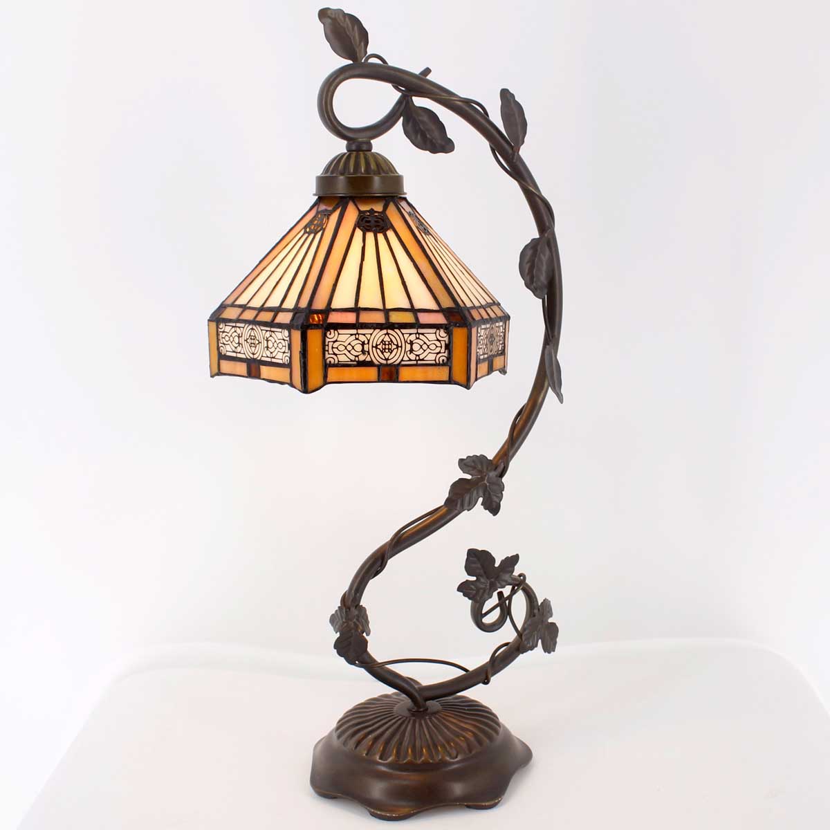 Werfactory® Tiffany Table Lamp 8 Inch Werfactory® Tiffany Table Lamp 8 Inch