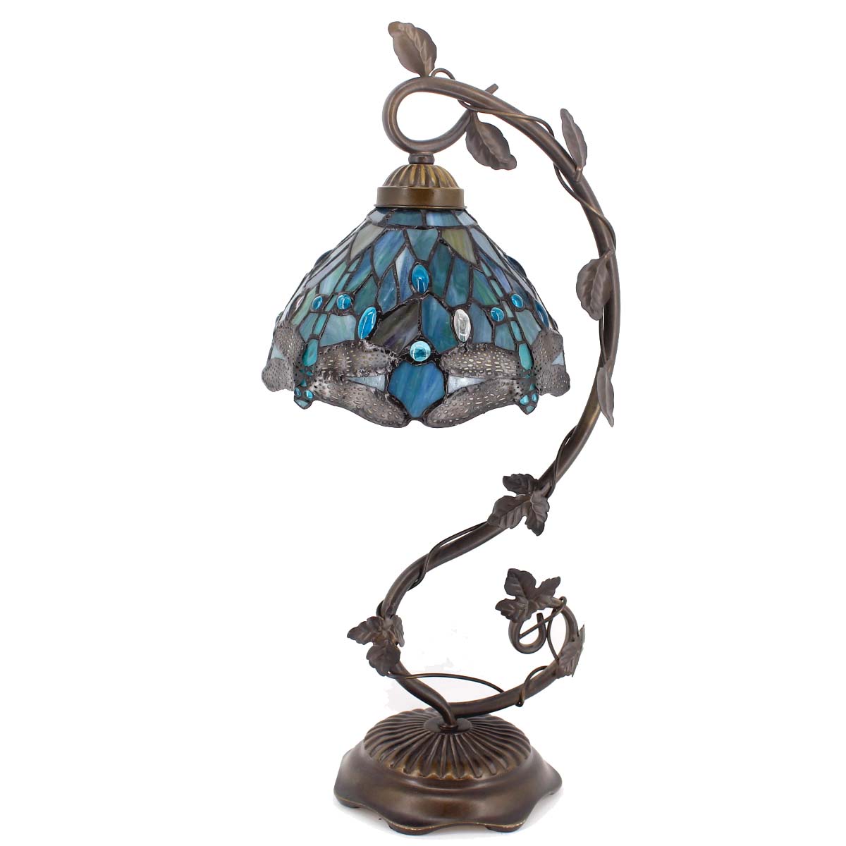 Werfactory® Tiffany Table Lamp 8 Inch Werfactory® Tiffany Table Lamp 8 Inch
