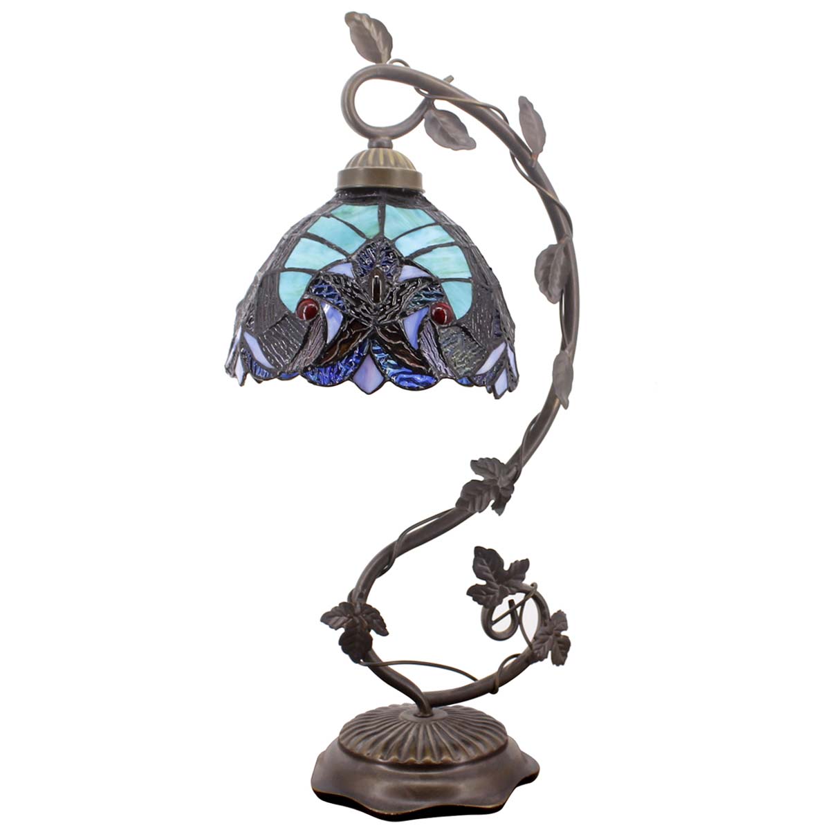 Werfactory® Tiffany Table Lamp 8 Inch Werfactory® Tiffany Table Lamp 8 Inch