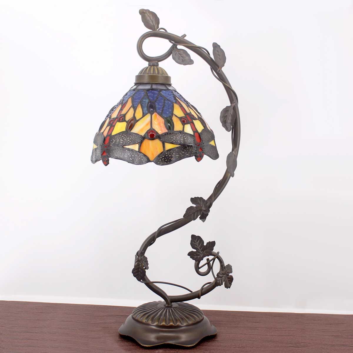Werfactory® Tiffany Table Lamp 8 Inch Werfactory® Tiffany Table Lamp 8 Inch