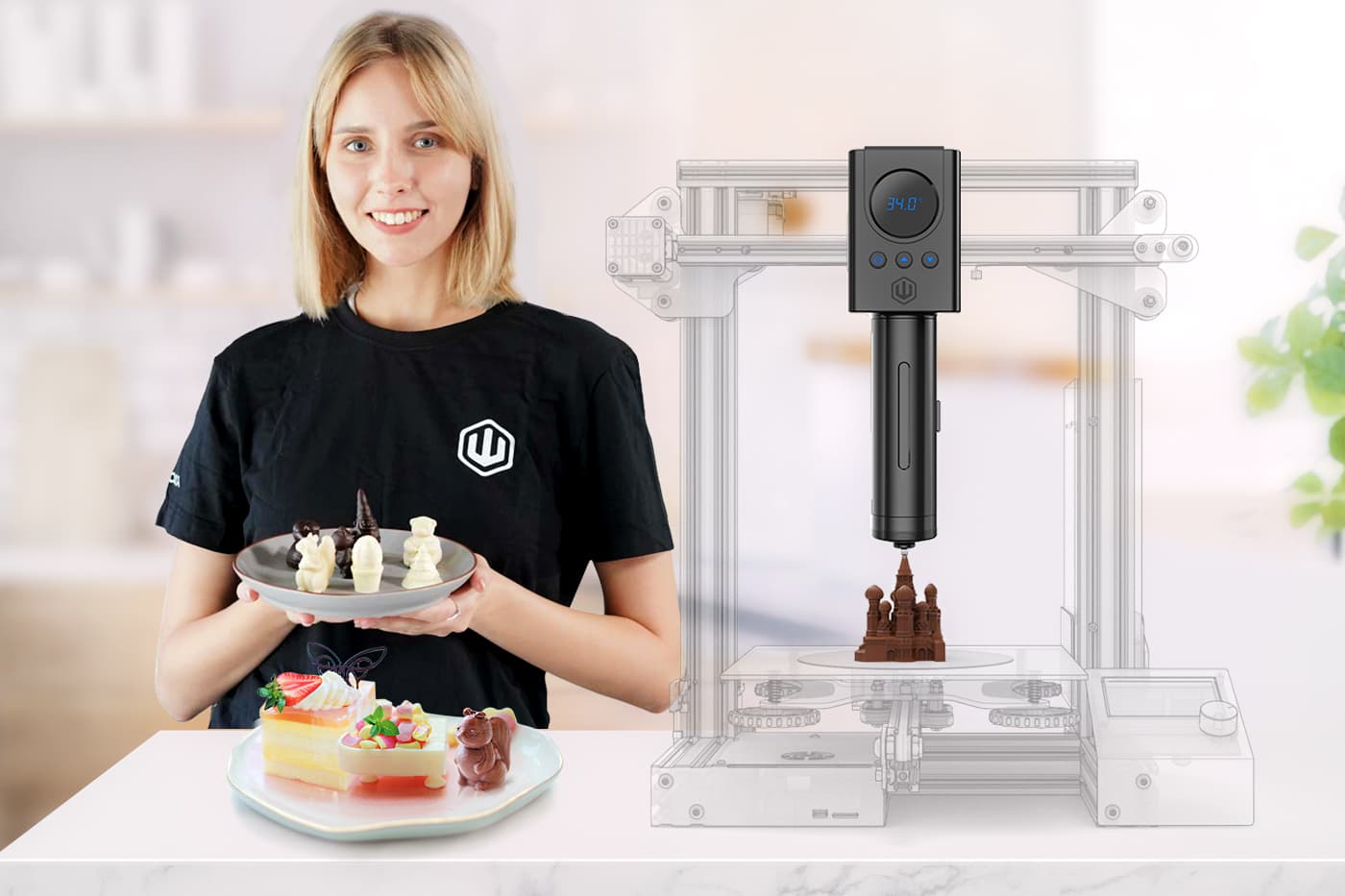 3d food printer