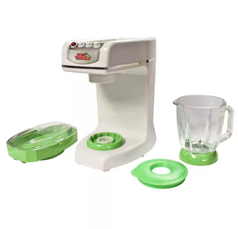 TACO TUESDAY 56 oz. Single Speed Green Margarita and Slush Maker Blender