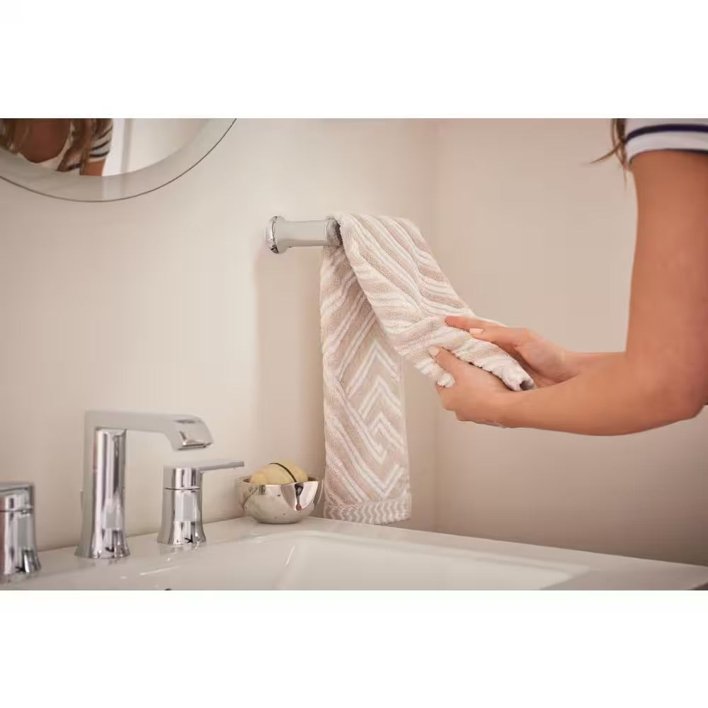 MOEN Genta LX 6.88 in. Hand Towel Bar in Chrome