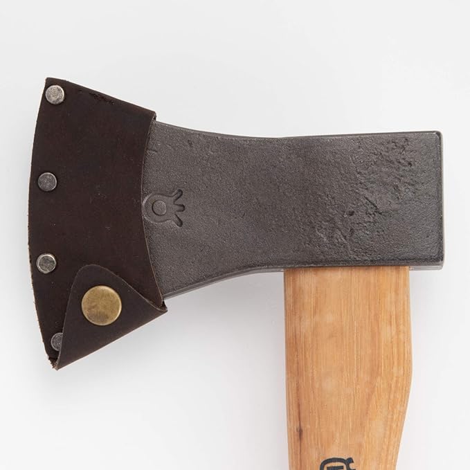 KD Camping Survival Tactical Axe Wooden Handle Hatchet