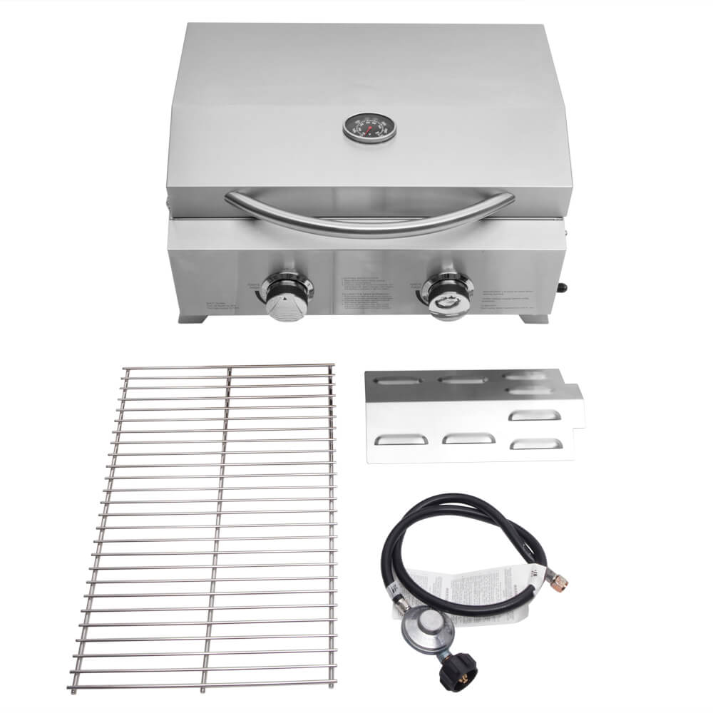 Double Head Small Gas Grill 9