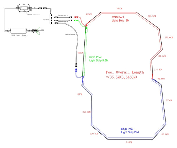 Jerry Pool lights system drawing