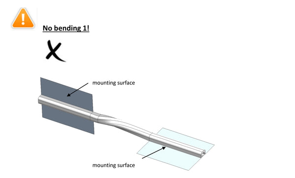No Bending of Pool Light