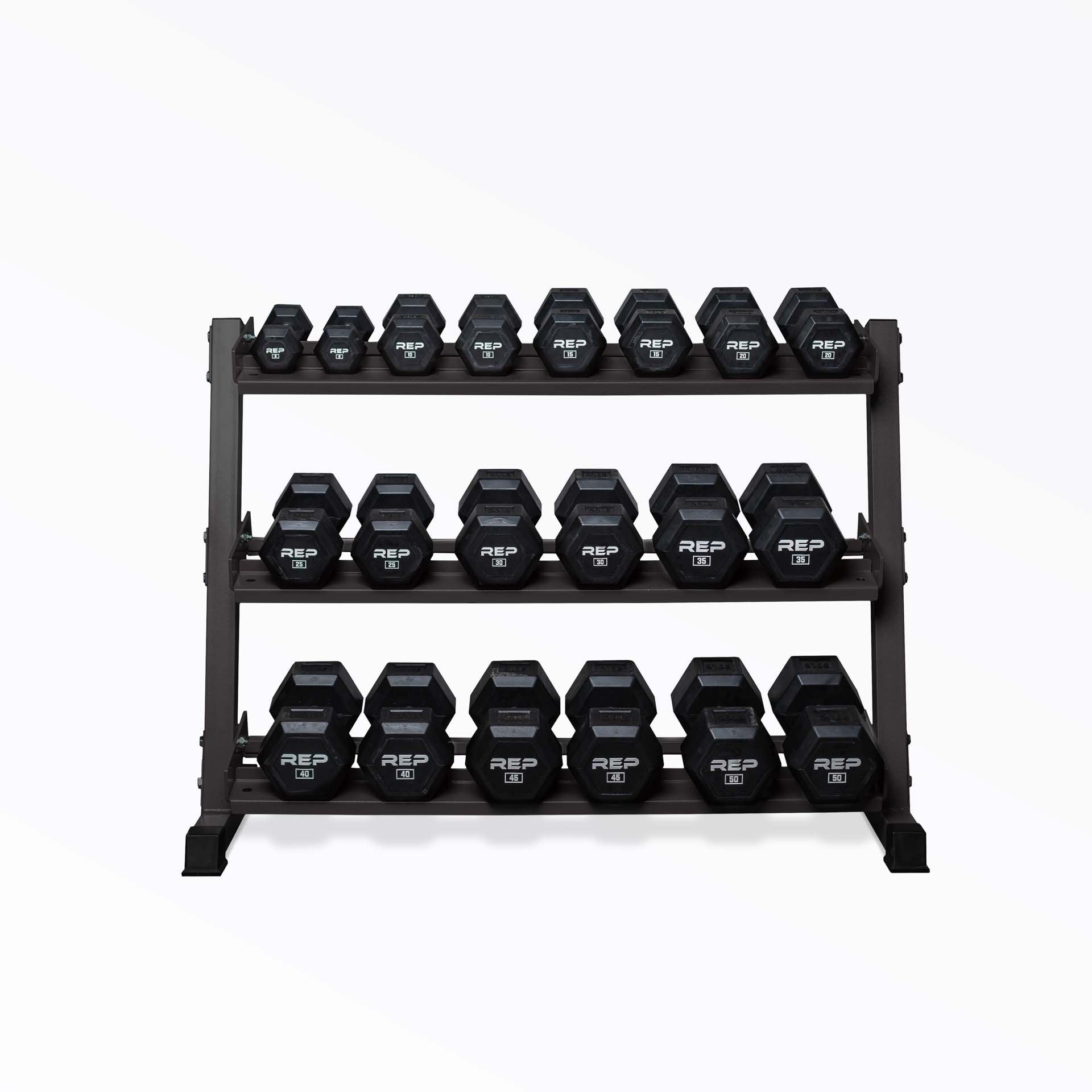 Rubber Coated Dumbbell Sets