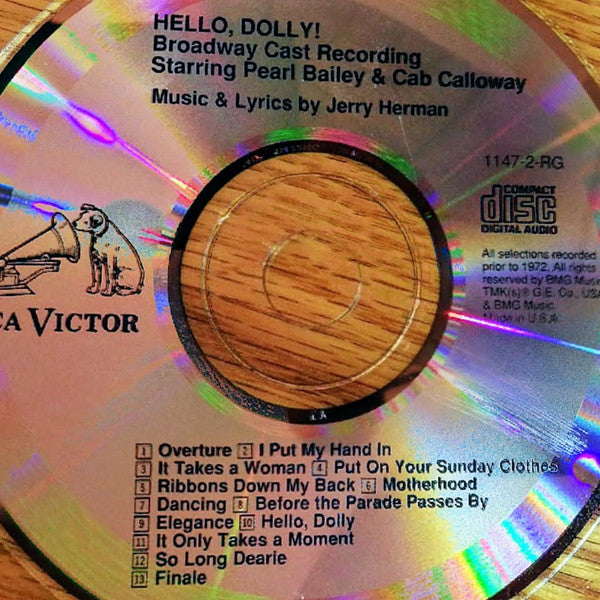 David Merrick Presents Pearl Bailey - Hello, Dolly! - The New Broadway Cast Recording - CD