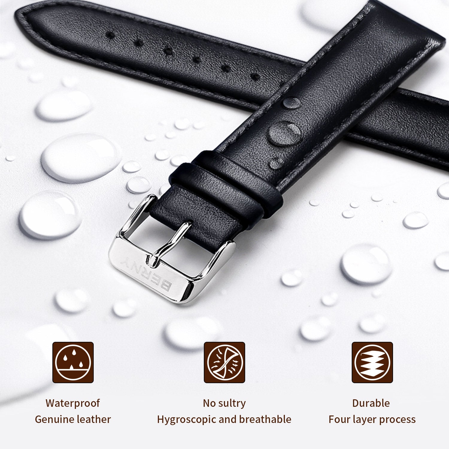 waterproof genuine leather