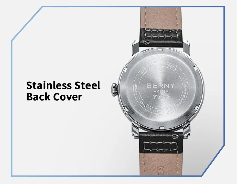 stainless steel back cover