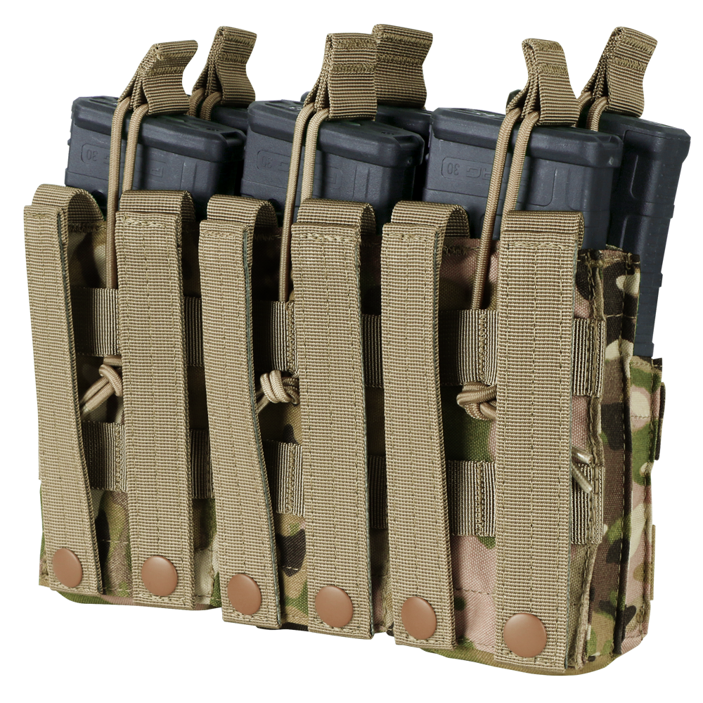 Triple Stacker M4 Mag Pouch - Scorpion OCP