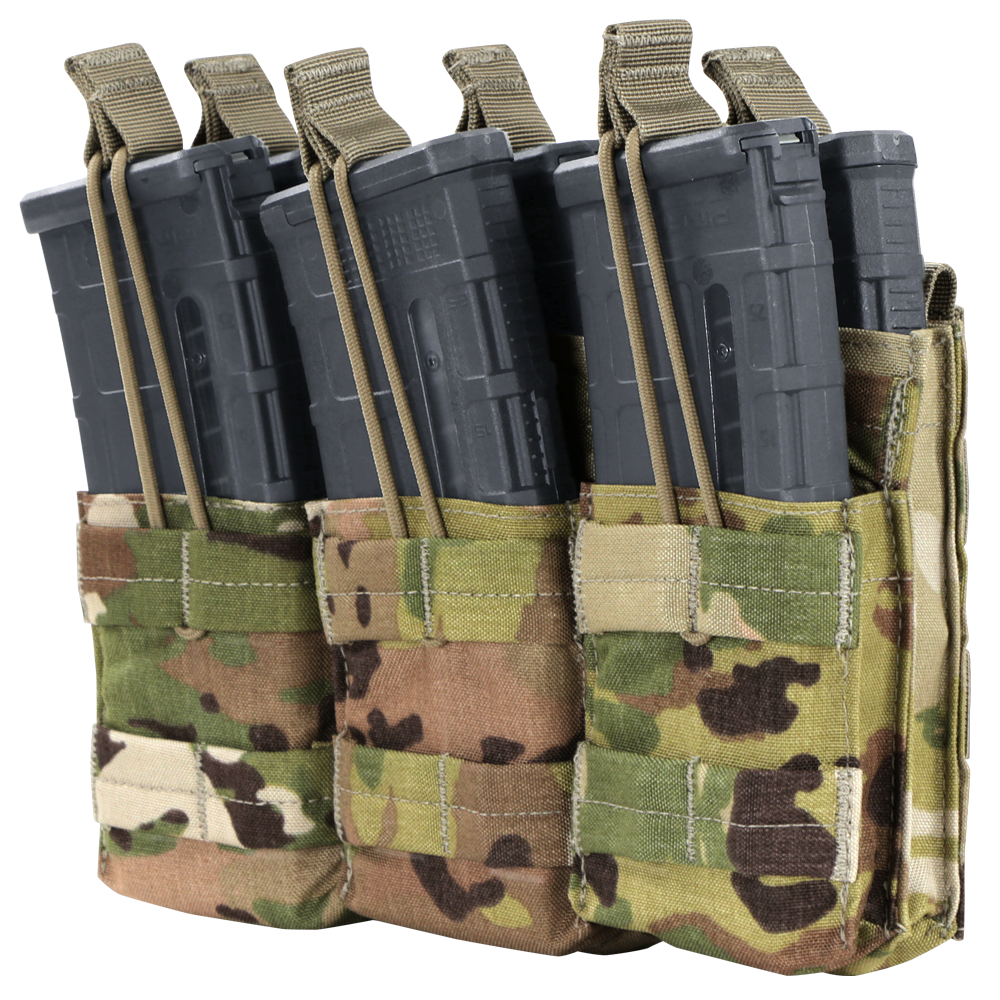 Triple Stacker M4 Mag Pouch - Scorpion OCP