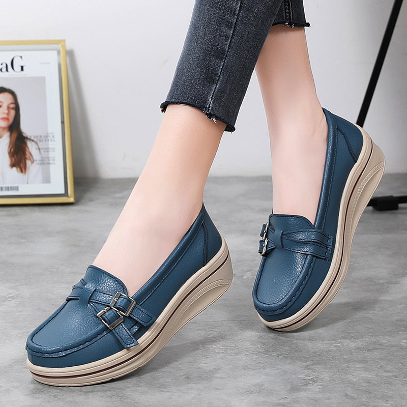 Cilool Flat Fashion Comfortable Shoes LF11