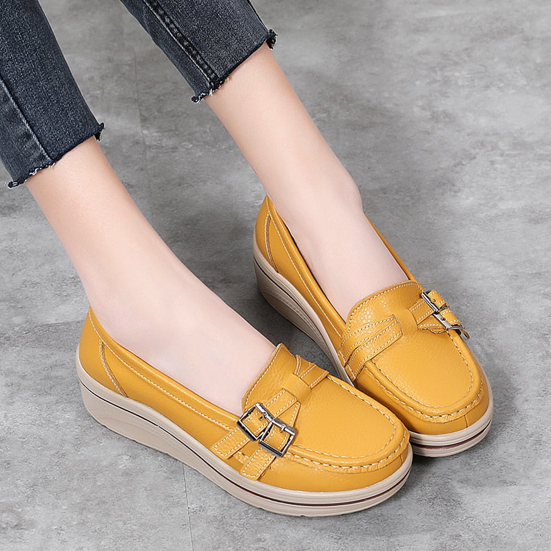 Cilool Flat Fashion Comfortable Shoes LF11